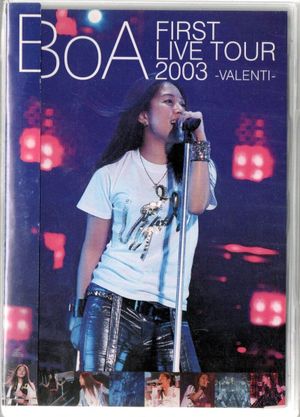 BoA FIRST LIVE TOUR 2003 -VALENTI-'s poster