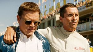 Ford v Ferrari's poster