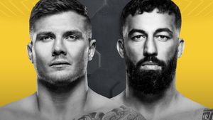 UFC Fight Night 254: Vettori vs. Dolidze 2's poster