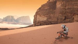 The Martian's poster