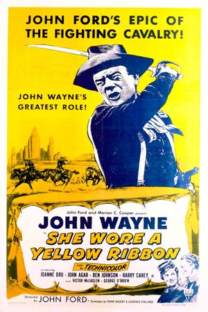 She Wore a Yellow Ribbon's poster