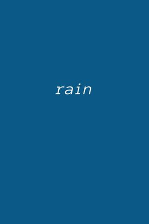 rain's poster