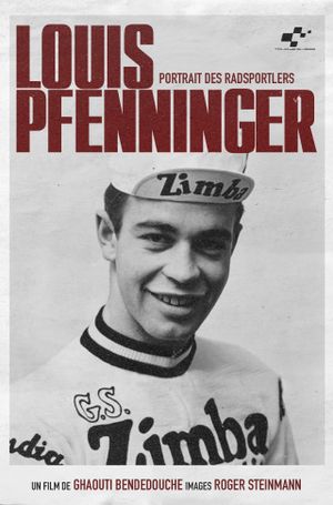 Portrait des Radsportlers, Louis Pfenninger's poster