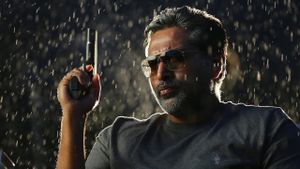Dhuruvangal Pathinaaru's poster