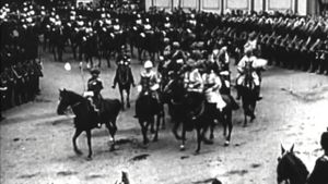 The Coronation of King George V's poster