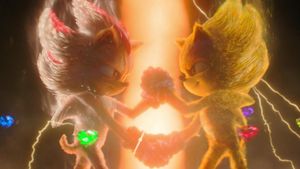 Sonic the Hedgehog 3's poster
