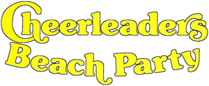 Cheerleaders Beach Party's poster