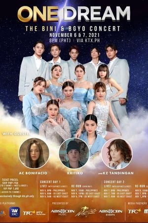 One Dream: The BINI x BGYO Concert's poster