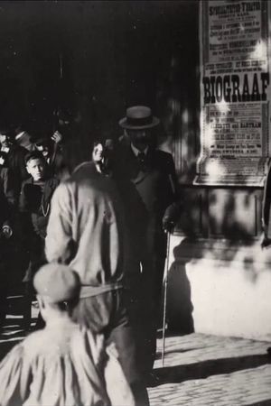 Audience Leaving Circus Carré After the Biograph Show in Amsterdam's poster