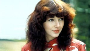 Kate Bush at the BBC's poster