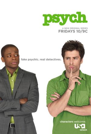 Psych: Pilot's poster