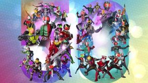 50th Birthday Anniversary! Kamen Rider History: Revice Edition's poster