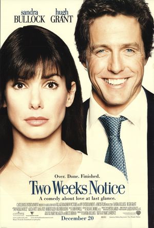 Two Weeks Notice's poster