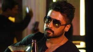 Anjaan's poster