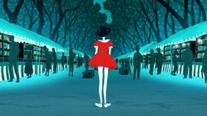 The Night Is Short, Walk on Girl's poster