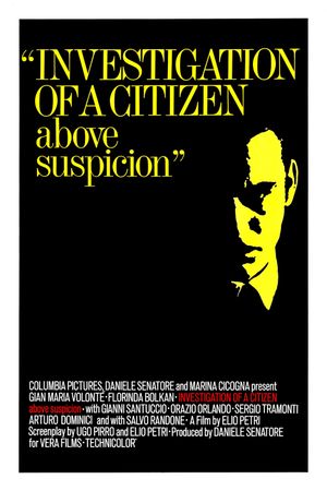 Investigation of a Citizen Above Suspicion's poster