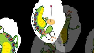 The Very Impatient Caterpillar's poster
