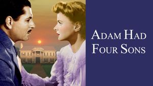 Adam Had Four Sons's poster