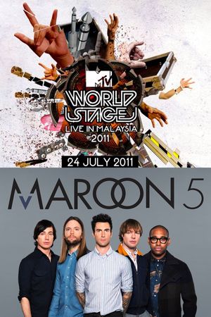 Maroon 5: MTV World Stage's poster