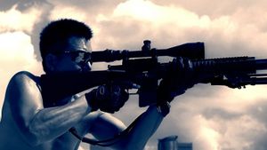 The Sniper's poster