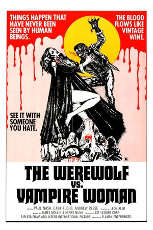 The Werewolf Versus the Vampire Woman's poster