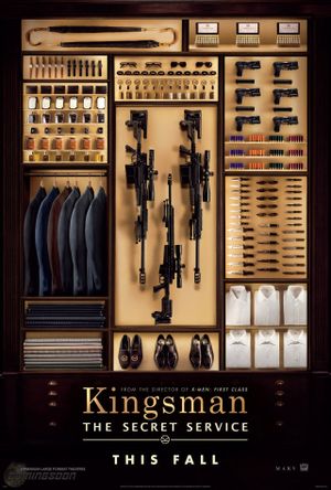 Kingsman: The Secret Service's poster
