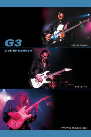 G3: Live in Denver's poster