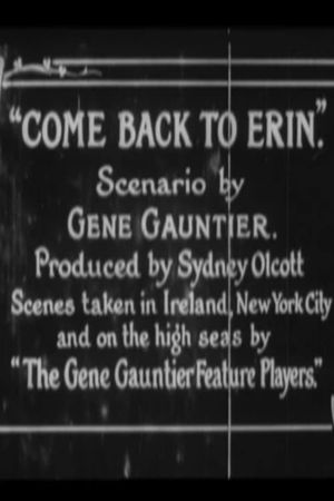 Come Back to Erin's poster