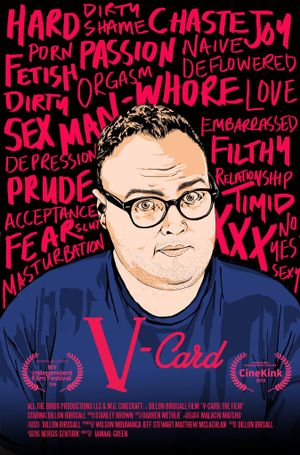V-Card the Film's poster