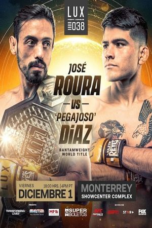 LUX Fight League 38's poster