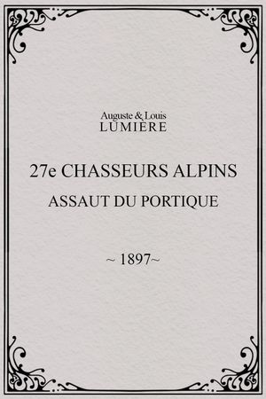 27ème chasseurs alpins : assaut du portique's poster