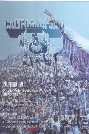 Black Sabbath: California Jam's poster
