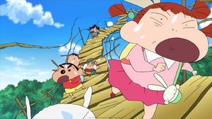 Crayon Shin-chan: Very Tasty! B-class Gourmet Survival!!'s poster