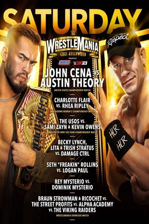 WWE WrestleMania 39 Saturday's poster