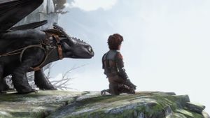 Dragons:Race to the Edge vol. 1's poster