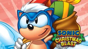 Sonic Christmas Blast's poster