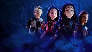 Wicked Woods: A Descendants Halloween Story's poster