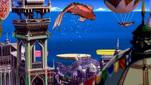 One Piece: Baron Omatsuri and the Secret Island's poster