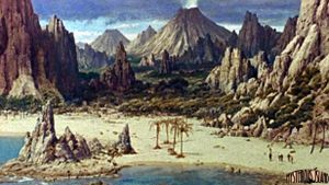 Mysterious Island's poster