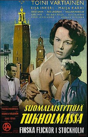 Suomalaistyttöjä Tukholmassa's poster