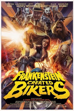 Frankenstein Created Bikers's poster
