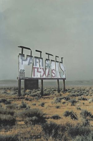 Paris, Texas's poster