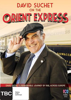 David Suchet on the Orient Express's poster
