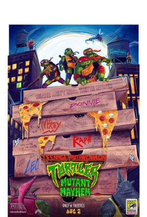 Teenage Mutant Ninja Turtles: Mutant Mayhem's poster