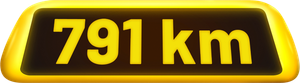 791 km's poster