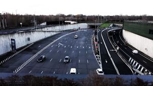 A86 : Le Défi d'un tunnel à double étage's poster