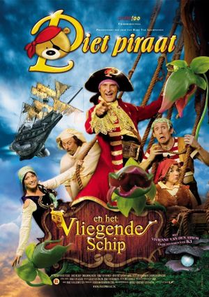 Piet Piraat en het vliegende schip's poster