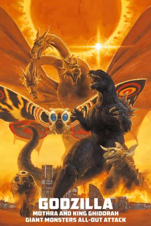 Godzilla, Mothra and King Ghidorah: Giant Monsters All-Out Attack's poster