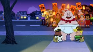 The Spooky Tale of Captain Underpants: Hack-a-ween's poster