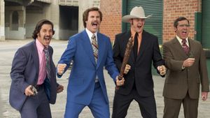 Anchorman: The Legend of Ron Burgundy's poster